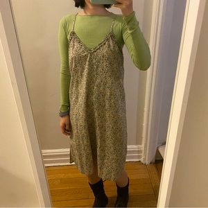 Wray flower slip dress